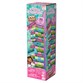 Games GABBY ET LA MAISON MAGIQUE - Tour Jenga Gabby Chat - Jeu de Société Tour À Construire Gabby et La Maison Magique - 48 Blocs Et 1 Dé - Jeu d'Équilibre Patience Raisonnement - Jouet Enfant 4 Ans et +