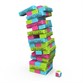 Games GABBY ET LA MAISON MAGIQUE - Tour Jenga Gabby Chat - Jeu de Société Tour À Construire Gabby et La Maison Magique - 48 Blocs Et 1 Dé - Jeu d'Équilibre Patience Raisonnement - Jouet Enfant 4 Ans et +