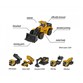 Majorette Prem Volvo Const. 3pcs Asst